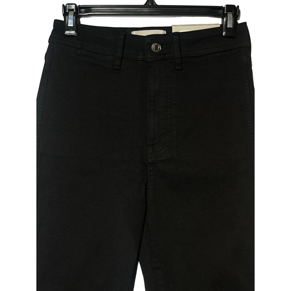Everlane The Way-High Clean Front Skinny Jeans in Coal Black New - Picture 7 of 16
